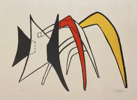 石版画 Calder - Stabiles