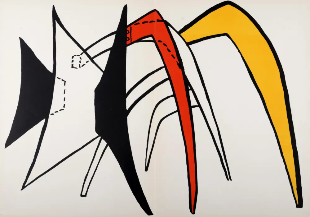 石版画 Calder - Stabiles #A, 1963