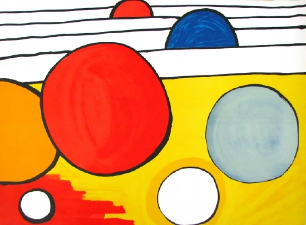 石版画 Calder - Untitled