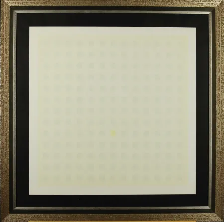 丝网印刷 Calderara - Green Squares