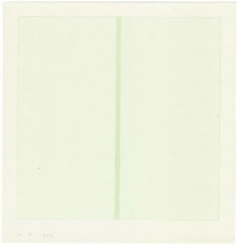 丝网印刷 Calderara - Lens Fine Art - Tav. 1