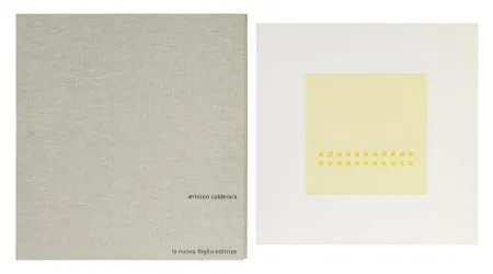 丝网印刷 Calderara - Luce spazio immagine (Cartella di 8 serigrafie)