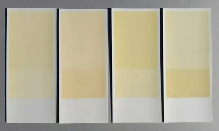 石版画 Calderara - Misura, luce, colore