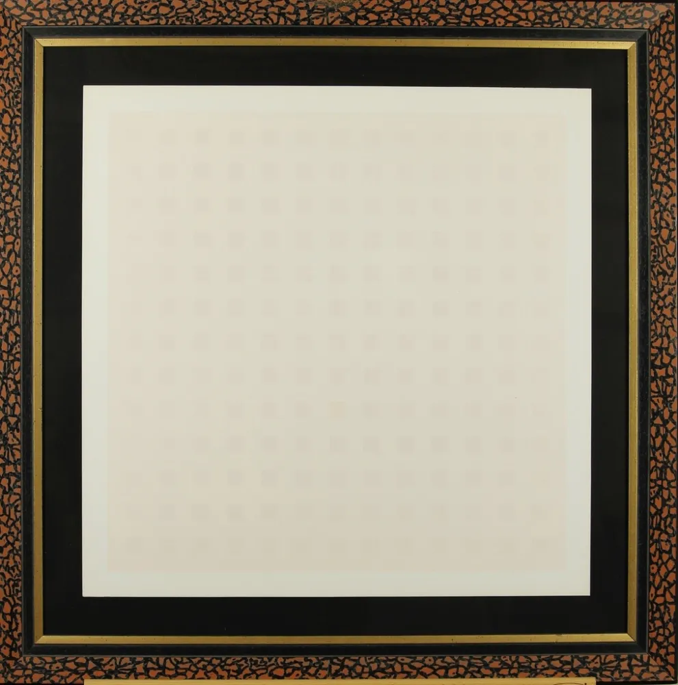 丝网印刷 Calderara - Pink squares