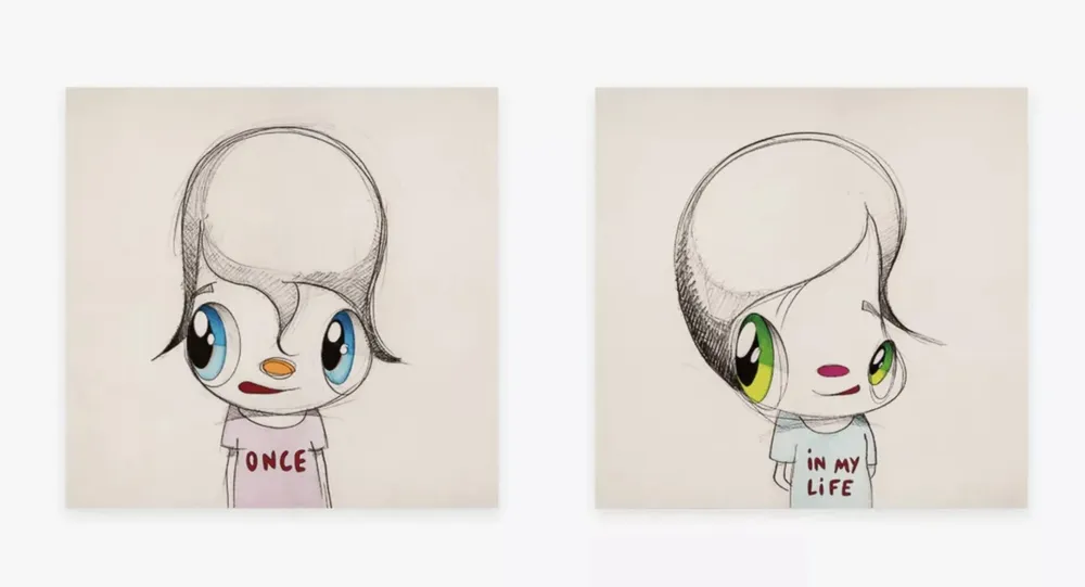 复数作品 Calleja - Once in my life (diptych)