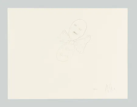 石版画 Calzolari - Senza titolo