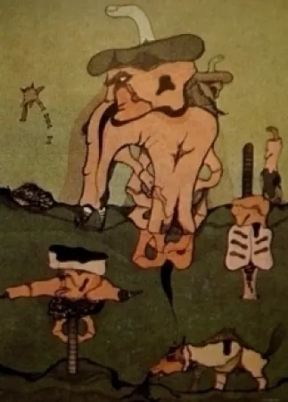 石版画 Camacho  - Cezinas 1