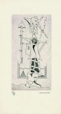 版画 Camacho  - Pour J. Mansour