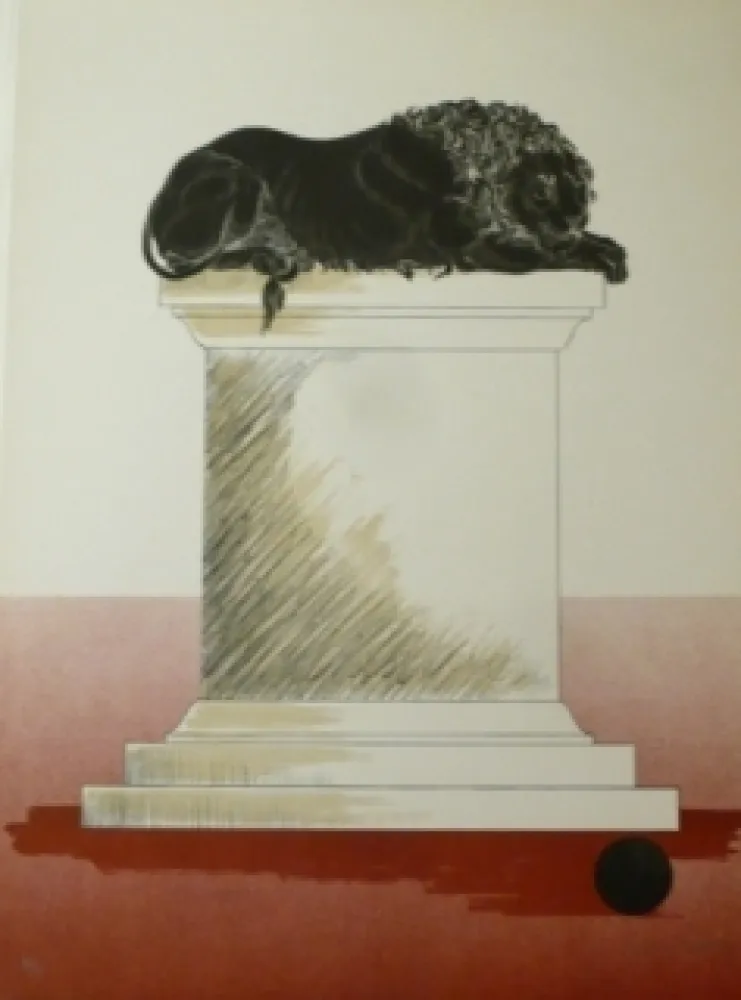 石版画 Campeny - Fugit poder