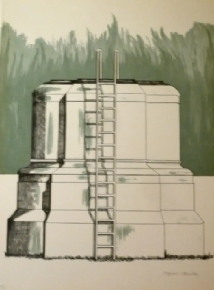 石版画 Campeny - THE ASCENT