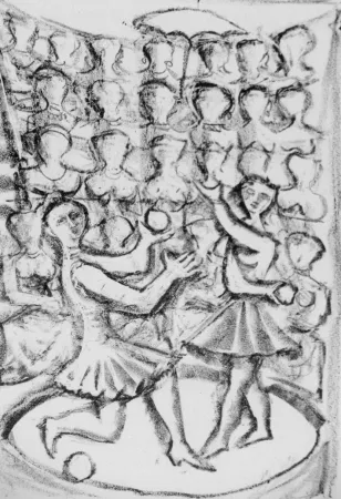 石版画 Campigli - Acrobati