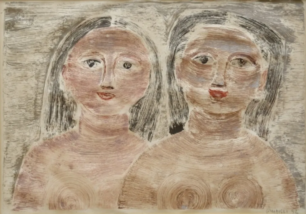 单版画 Campigli - Donne