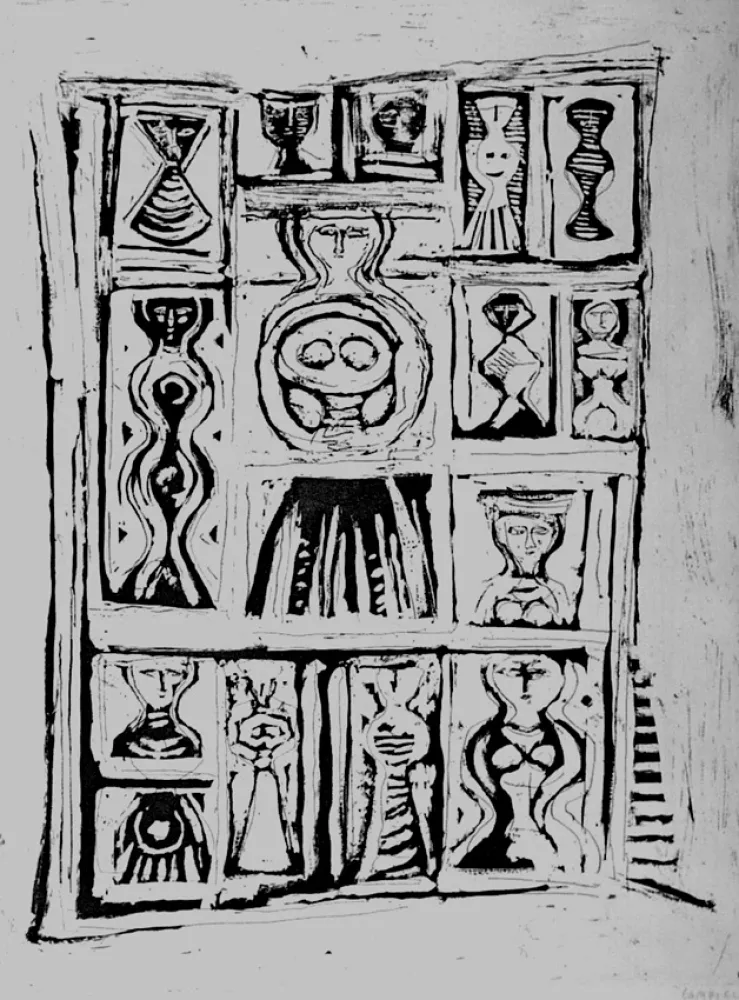 蚀刻飞尘法 Campigli - Finestre