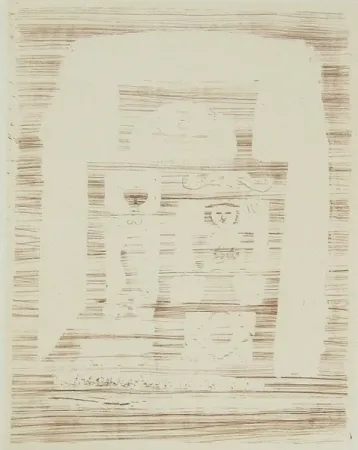 版画 Campigli - La casa