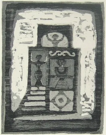 版画 Campigli - La casa delle donne