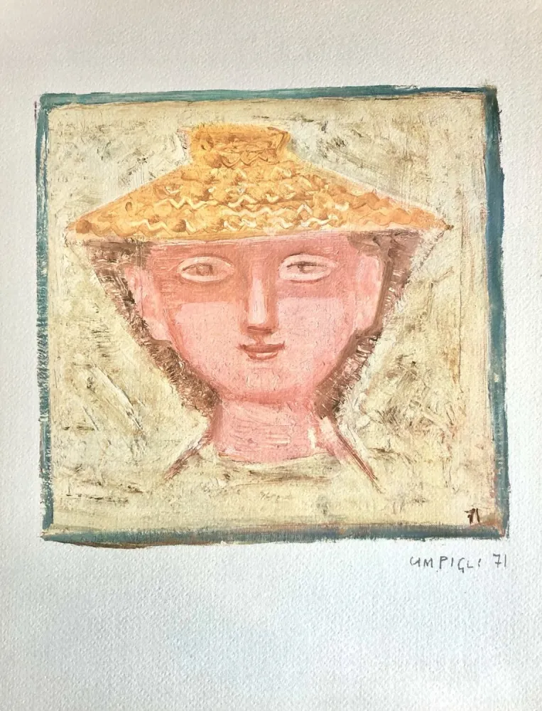 石版画 Campigli - L'estate (The Summer)