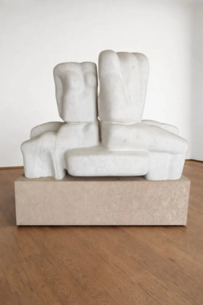 复数作品 Canestraro - Seated Couple, ca