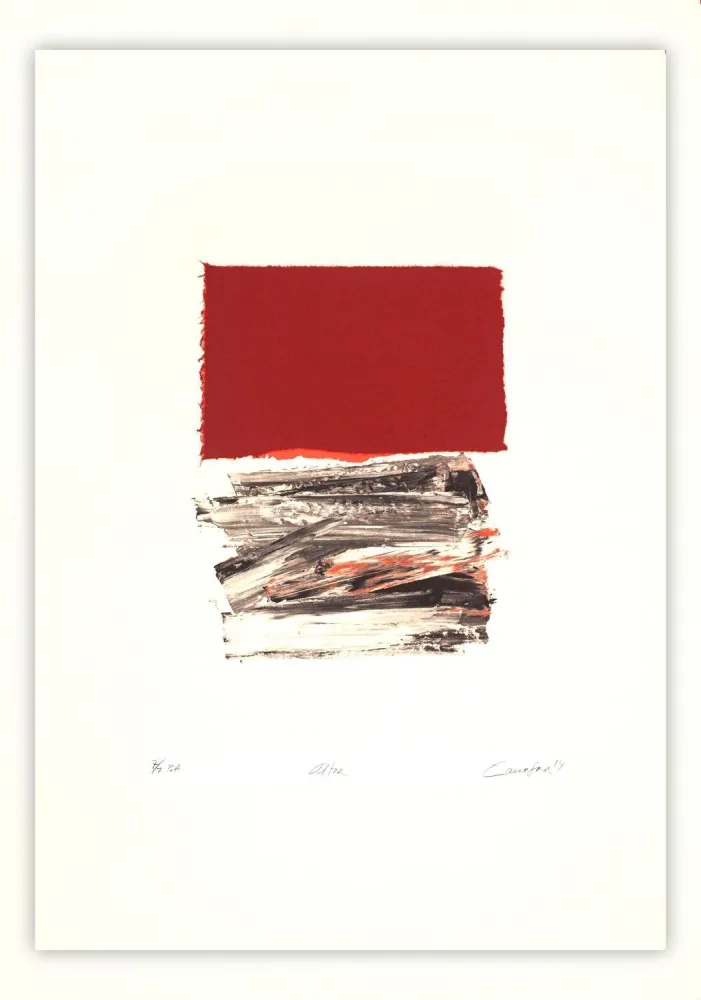 版画 Canogar - Altar