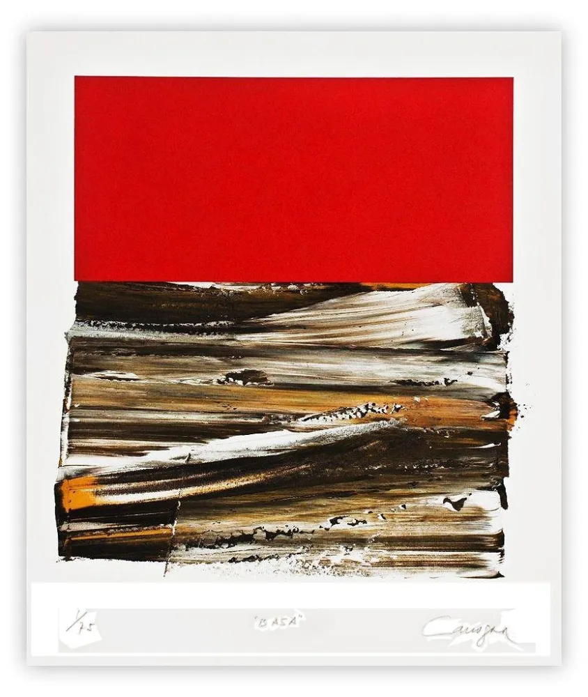 版画 Canogar - Basa
