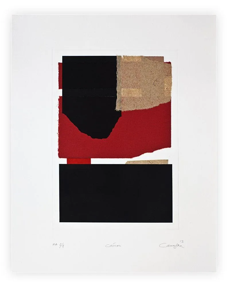 版画 Canogar - Canon