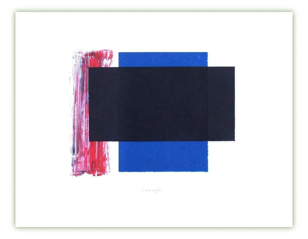 版画 Canogar - Cerrojo