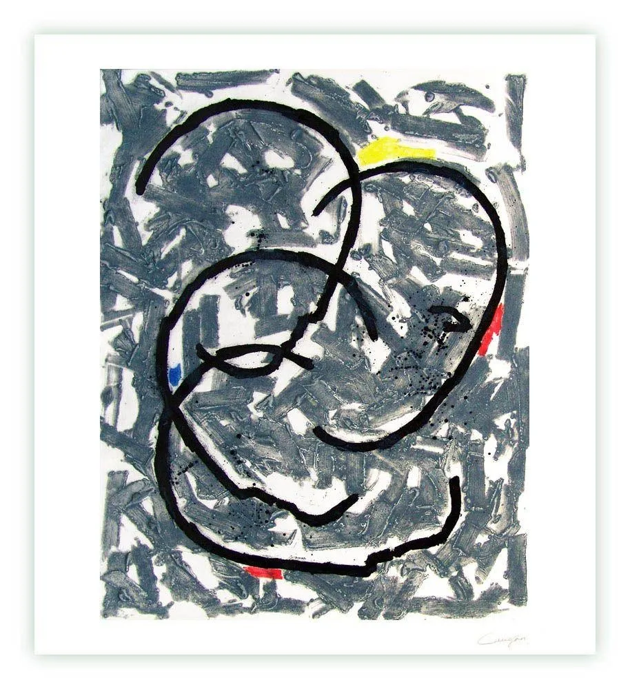 无技术 Canogar - Escena urbana V-5-90