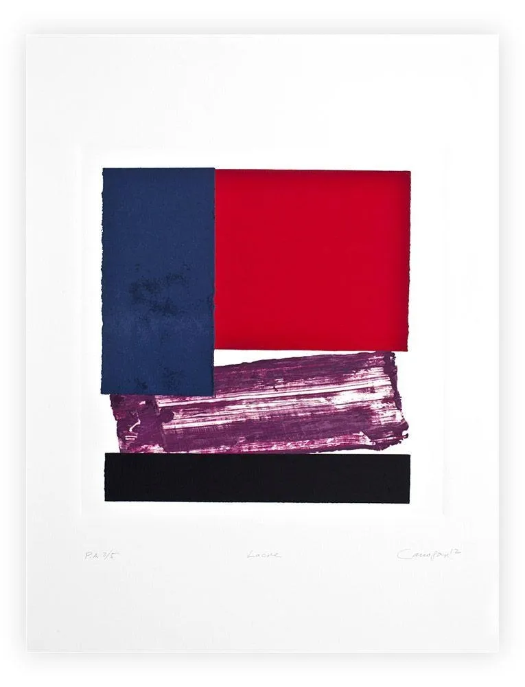 版画 Canogar - Lacre