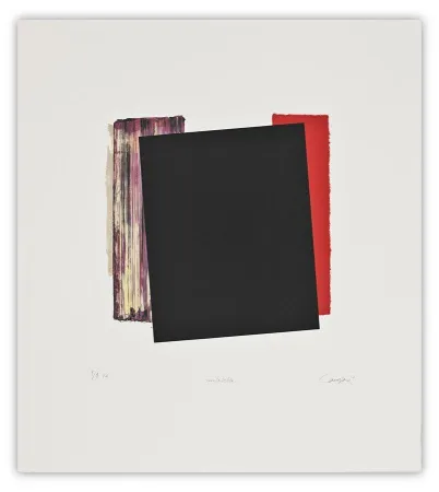 版画 Canogar - Matasellos