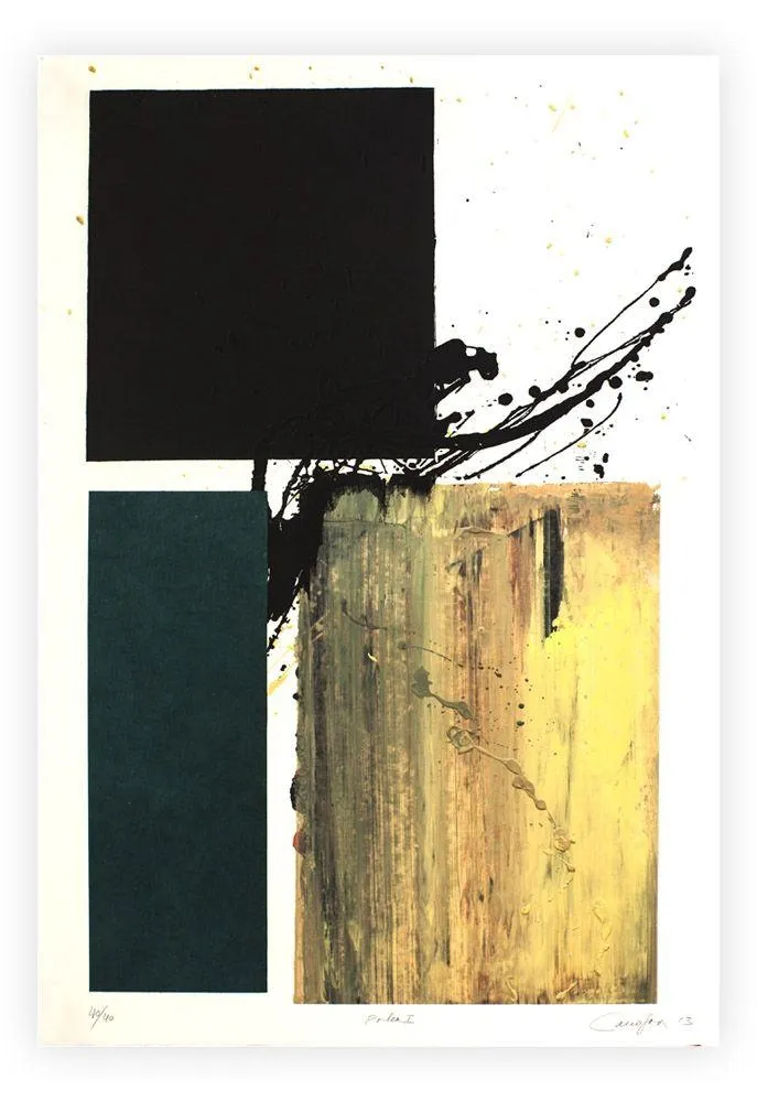 数码版画 Canogar - Polea I