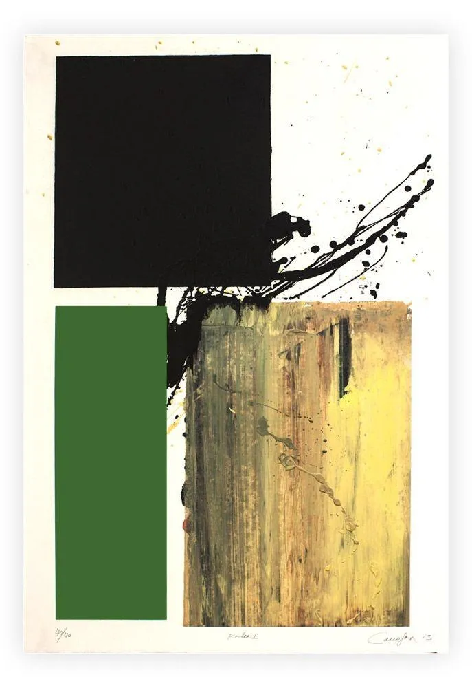 数码版画 Canogar - Polea II