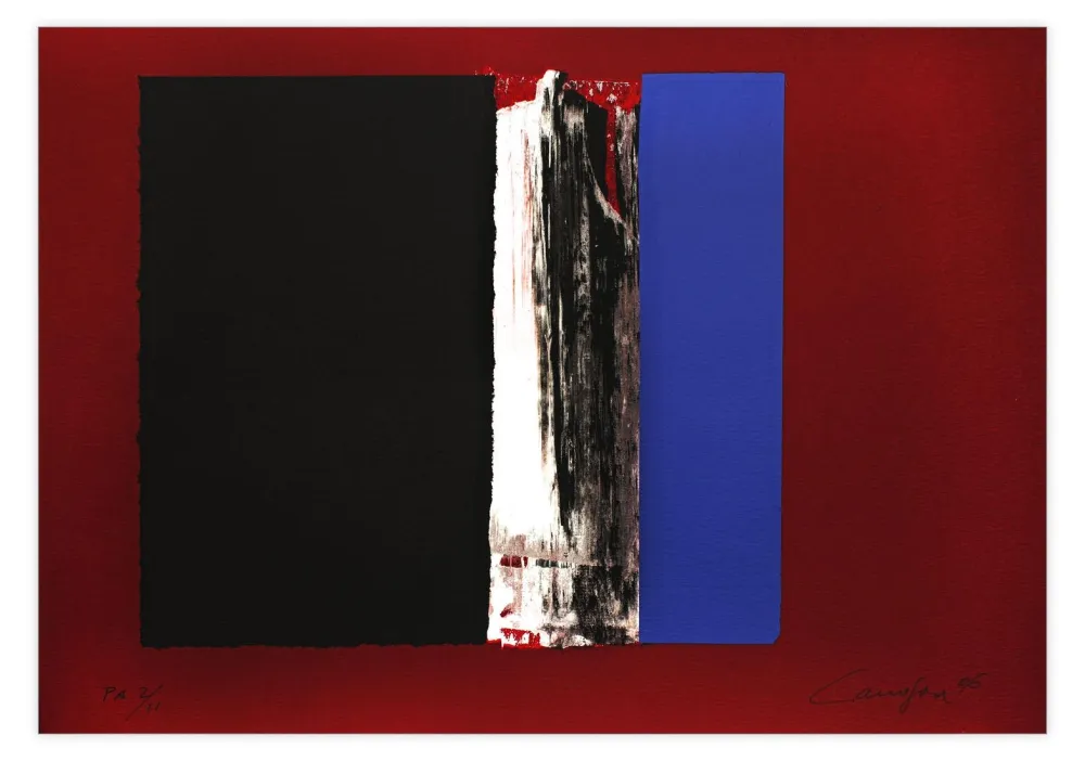 版画 Canogar - Renta