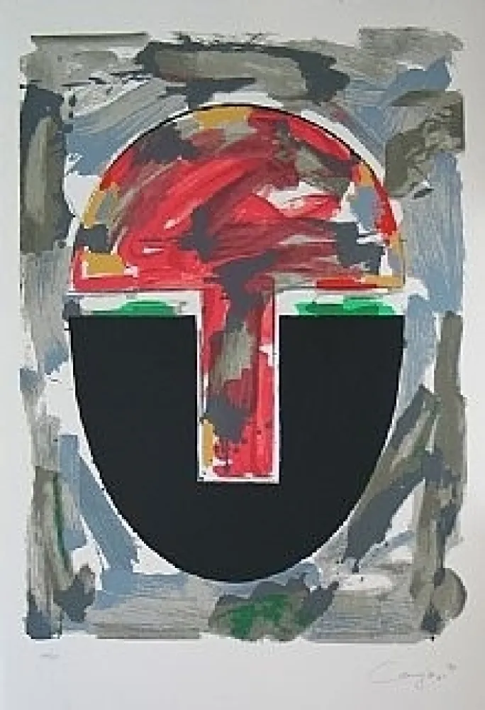 丝网印刷 Canogar - Sans titre