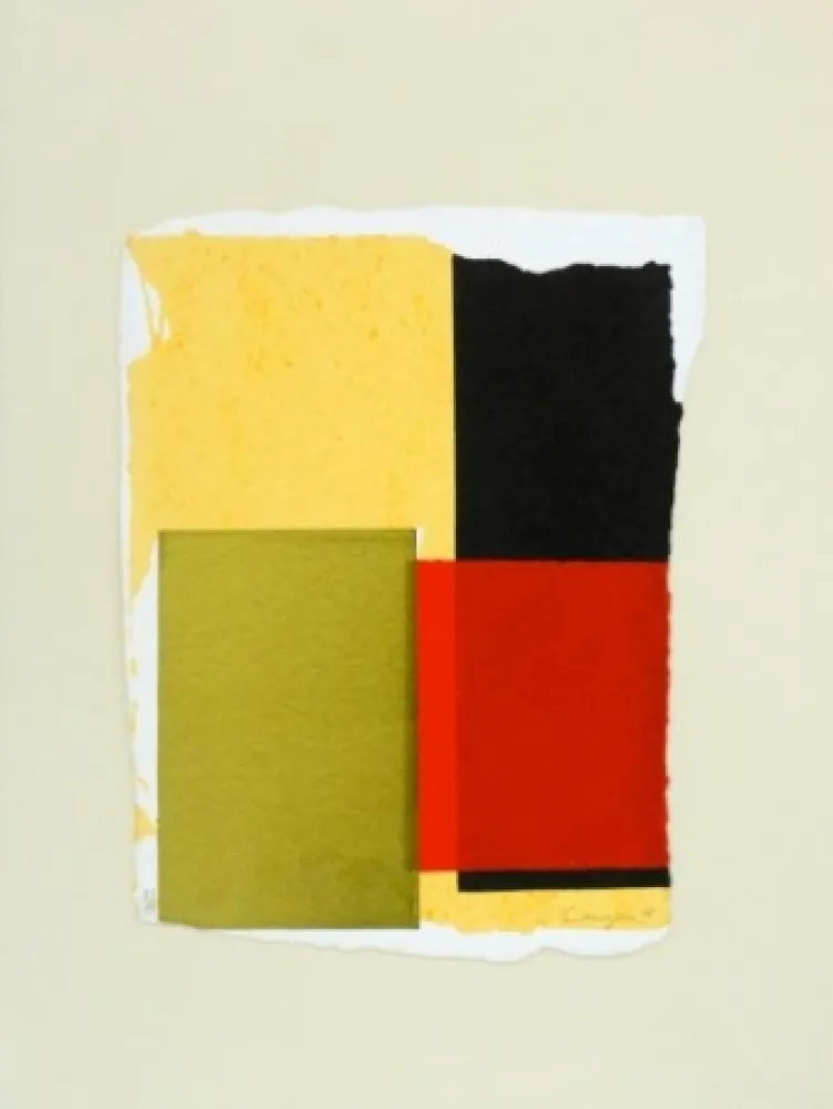 丝网印刷 Canogar - Sin Titulo