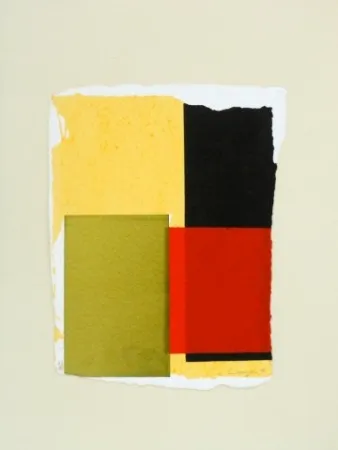 丝网印刷 Canogar - Sin Titulo