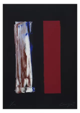 版画 Canogar - Tabla