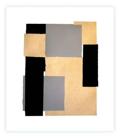 版画 Canogar - Trama III