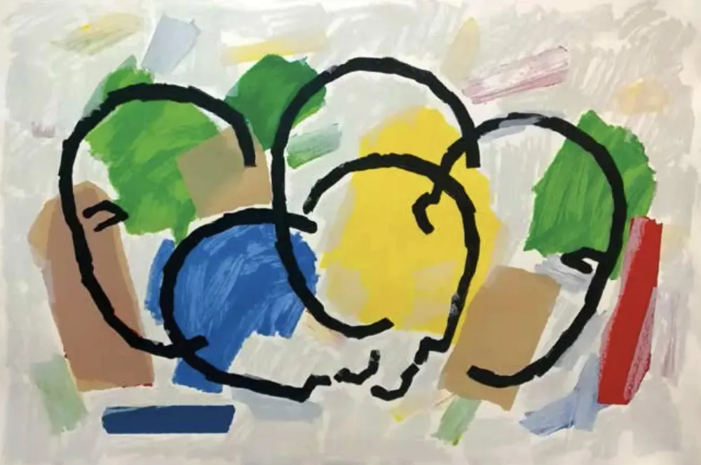 丝网印刷 Canogar - Urbana