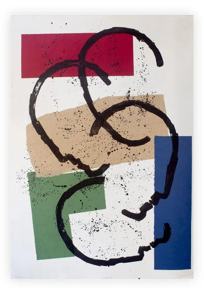 版画 Canogar - Urbano II