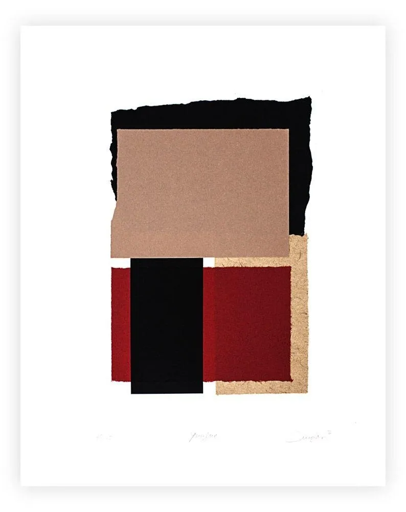 版画 Canogar - Yunque