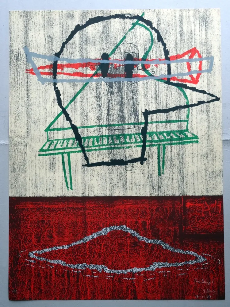 石版画 Canosa - A.L. Galería Joan Prats