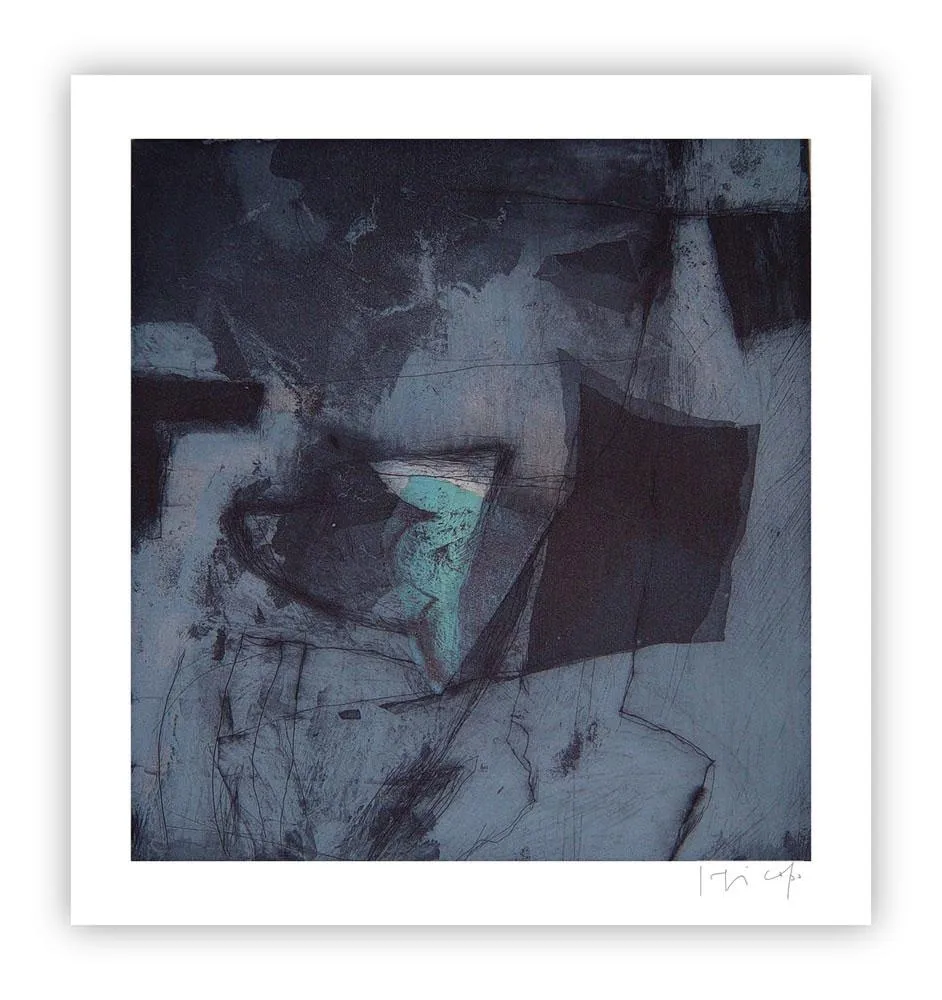 版画 Capa - Azul negro (S.G.)