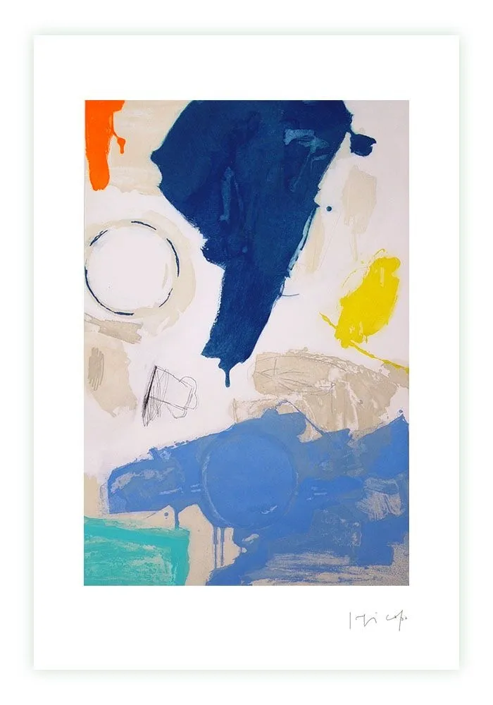 版画 Capa - Blue blue