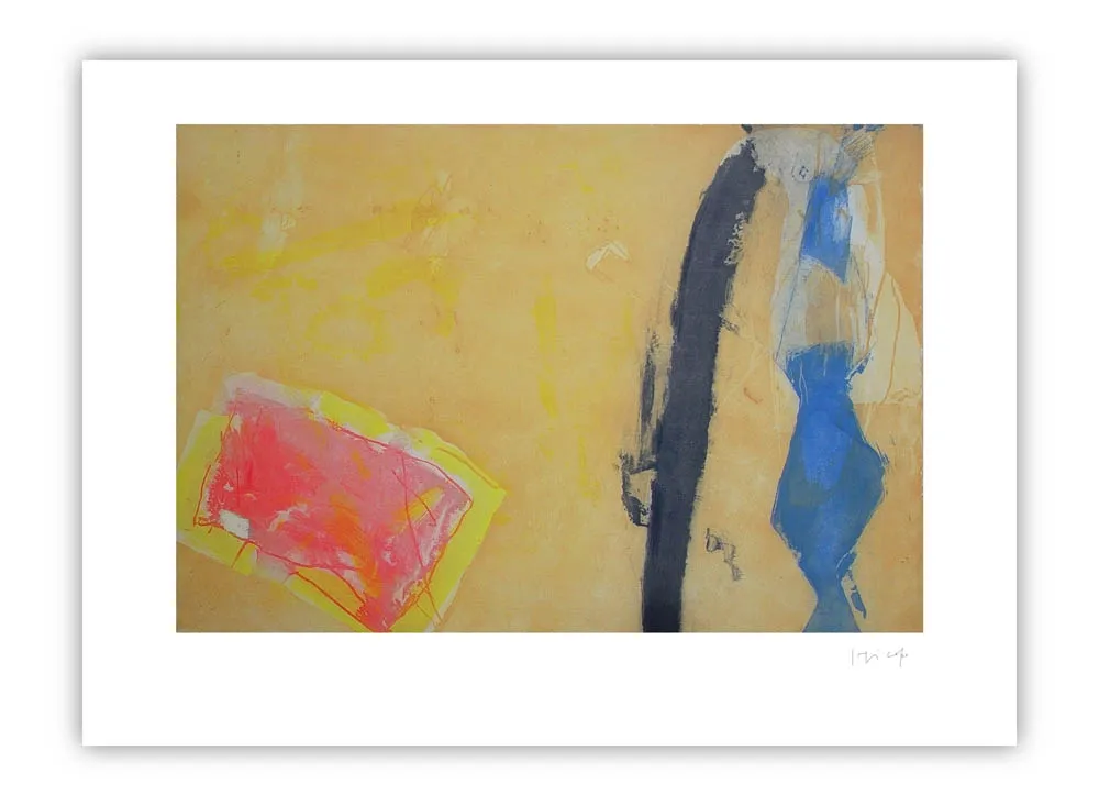 版画 Capa - Blue verticals (S.S.)