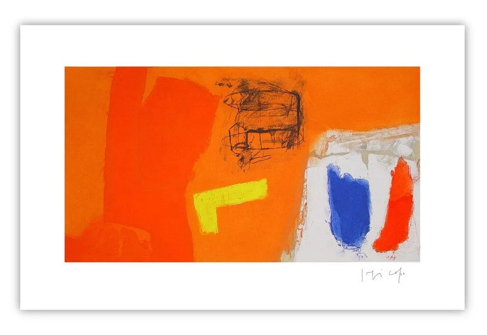 版画 Capa - Colors and orange