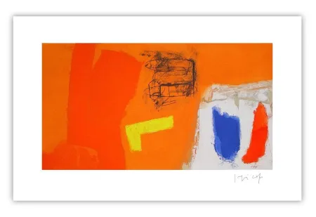 版画 Capa - Colors and orange