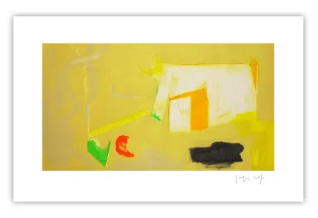 版画 Capa - Interior amarillo