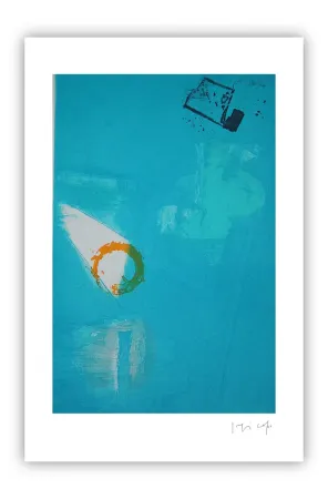 版画 Capa - Klares blau (S.A.)