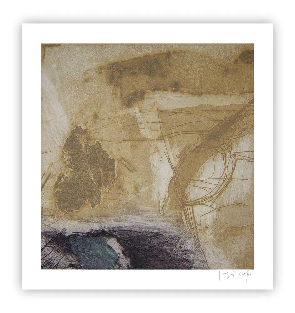 版画 Capa - Ocre-blu (S.G.)