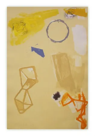 版画 Capa - Ocre (crema)