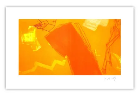 版画 Capa - Orange profile